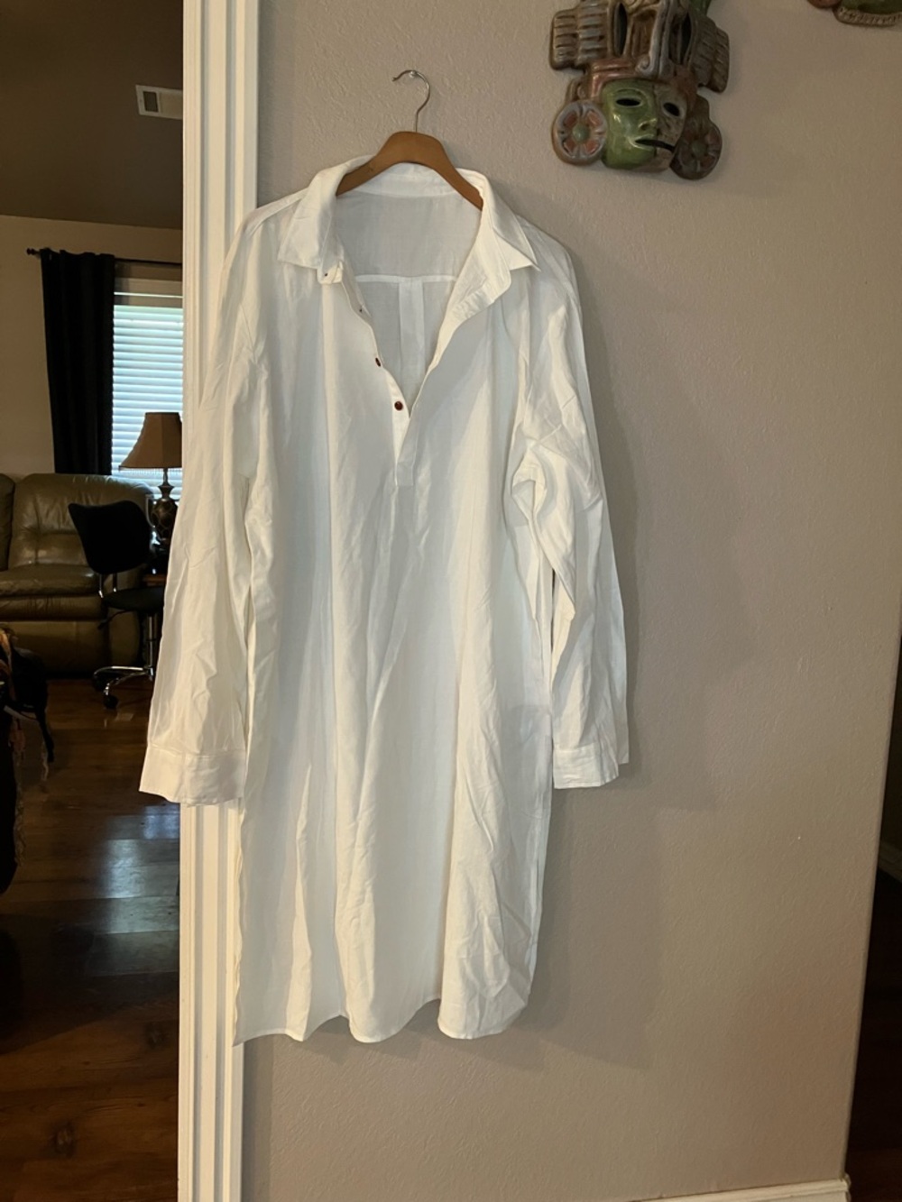 Joss - NWOT Long Sleeve Shirt Dress XL